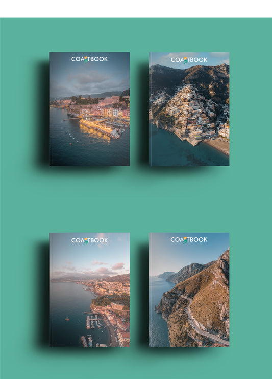 Pack Quaderni Coastbook Prima Edizione Sorrento&Amalfi Coast